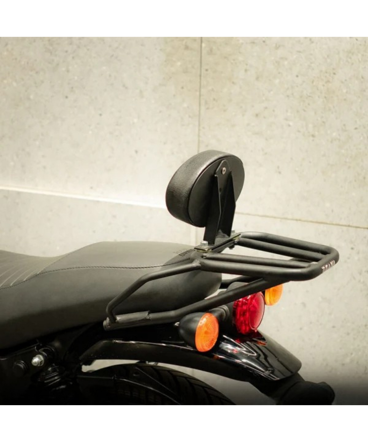 Zana Royal Enfield Hunter 350 Top Rack without Plate Compatible with Pillion Backrest - ZI-8269 - Zana