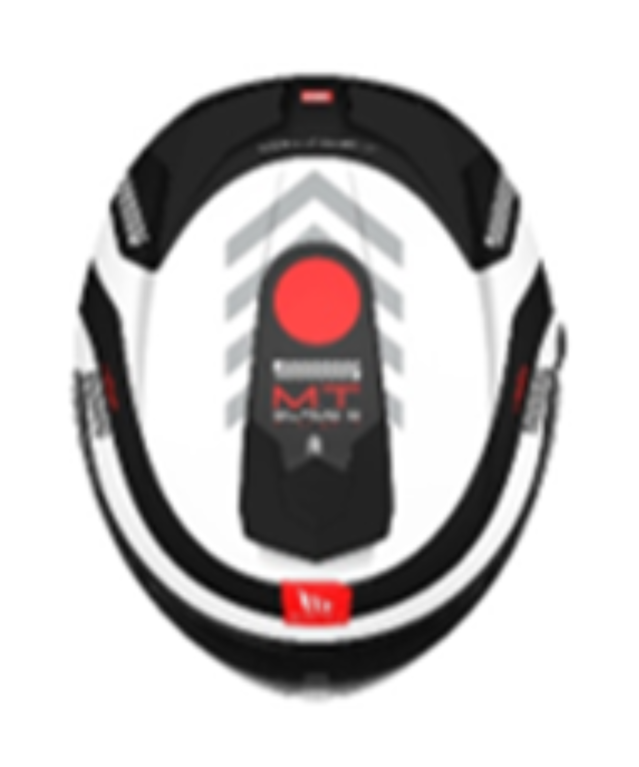 MT Blade 2 SV Vitality A5 Helmet - Gloss White Black Red