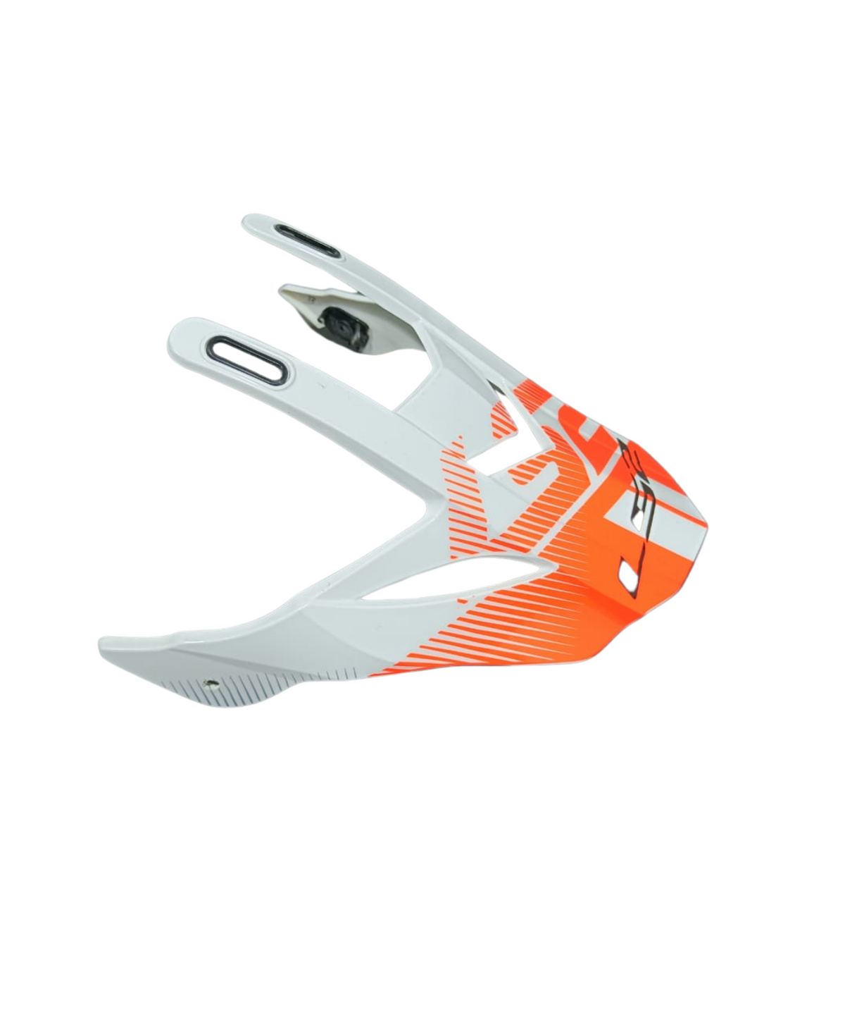 LS2 MX436/437 Helmet Peak - Gloss Evolve White Cobalt - LS2