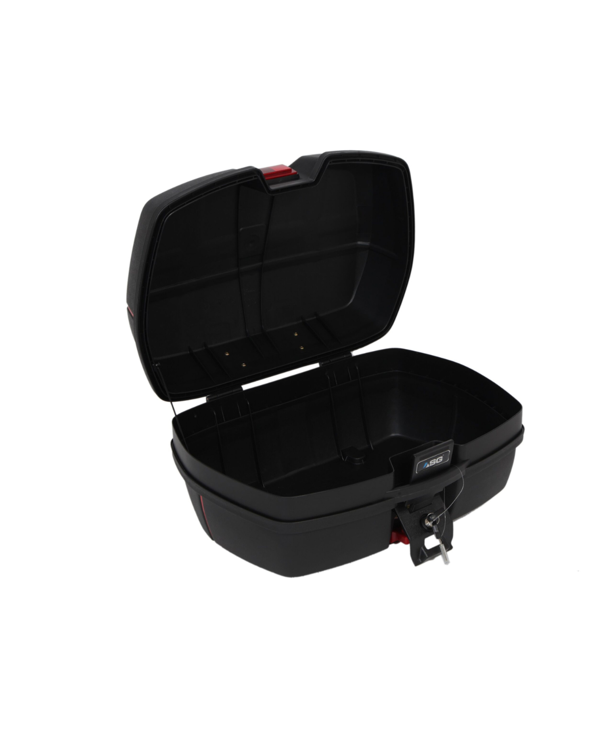 ASG 45 Liters Top Box - Black Red