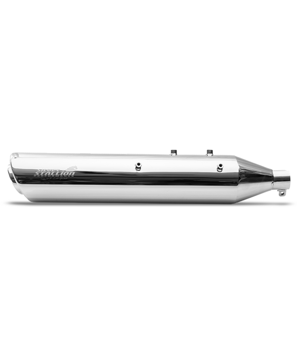 Sliver Stallion Royal Eenfield Cruiser Classic 650 Exhaust Systems - Silver - Silver Stallion