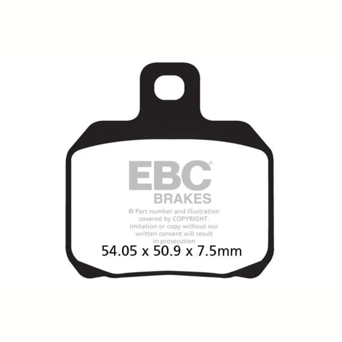 EBC Aprilia RS 660 (2021 Onwards) Fully Sintered Brake Pads