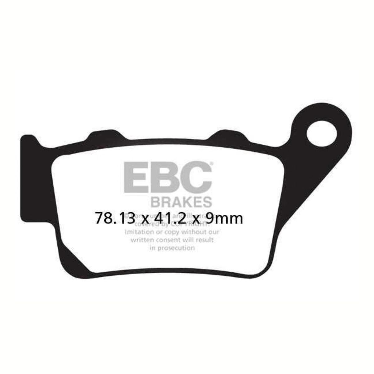 EBC BMW F800 GS (2006-2012) Fully Sintered Brake Pads