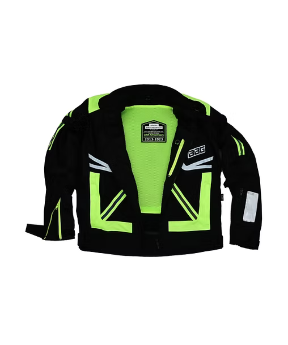 BBG Indy Riding Jacket without Liner - Neon