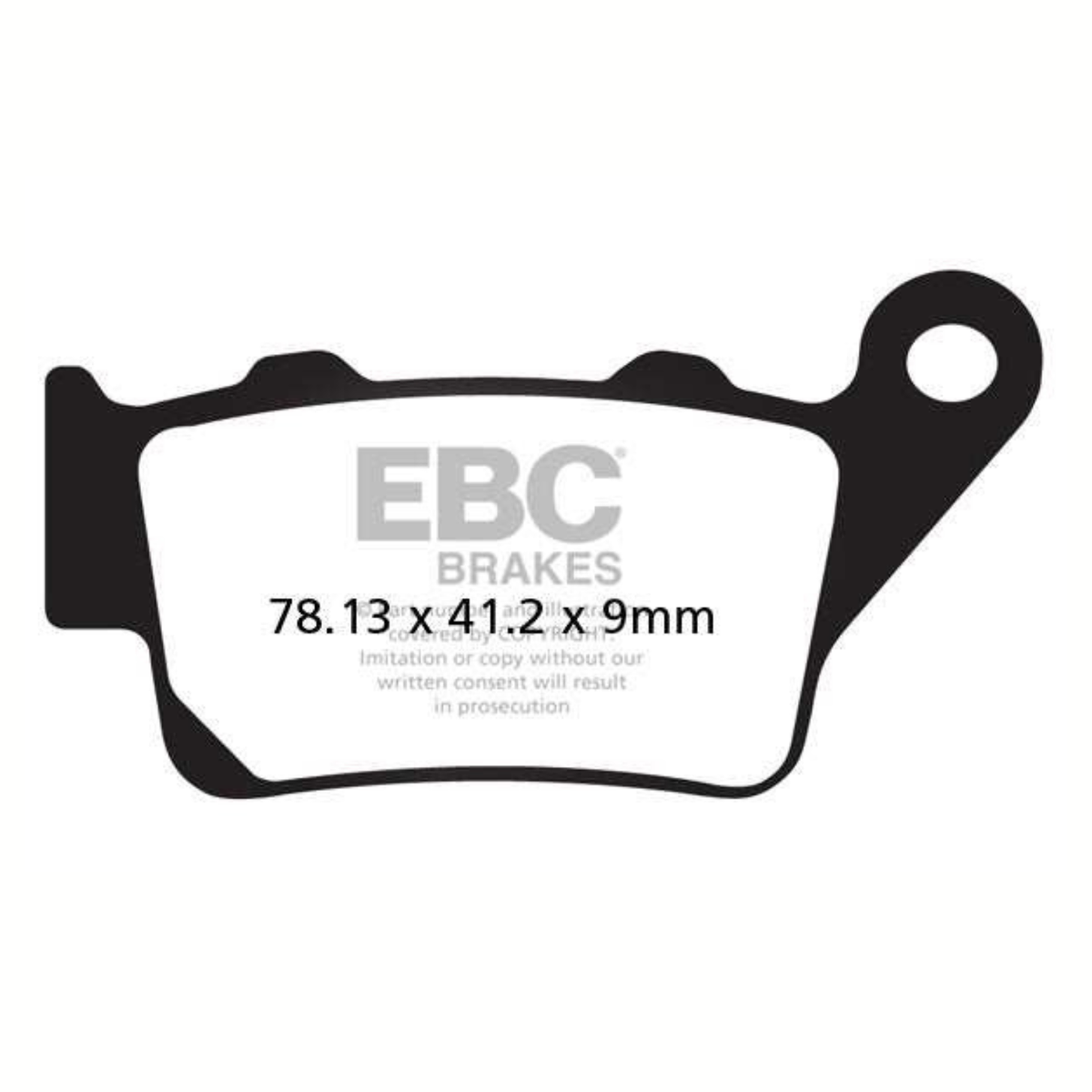 EBC Ducati Monster 797 (2017-2018) Fully Sintered Brake Pads