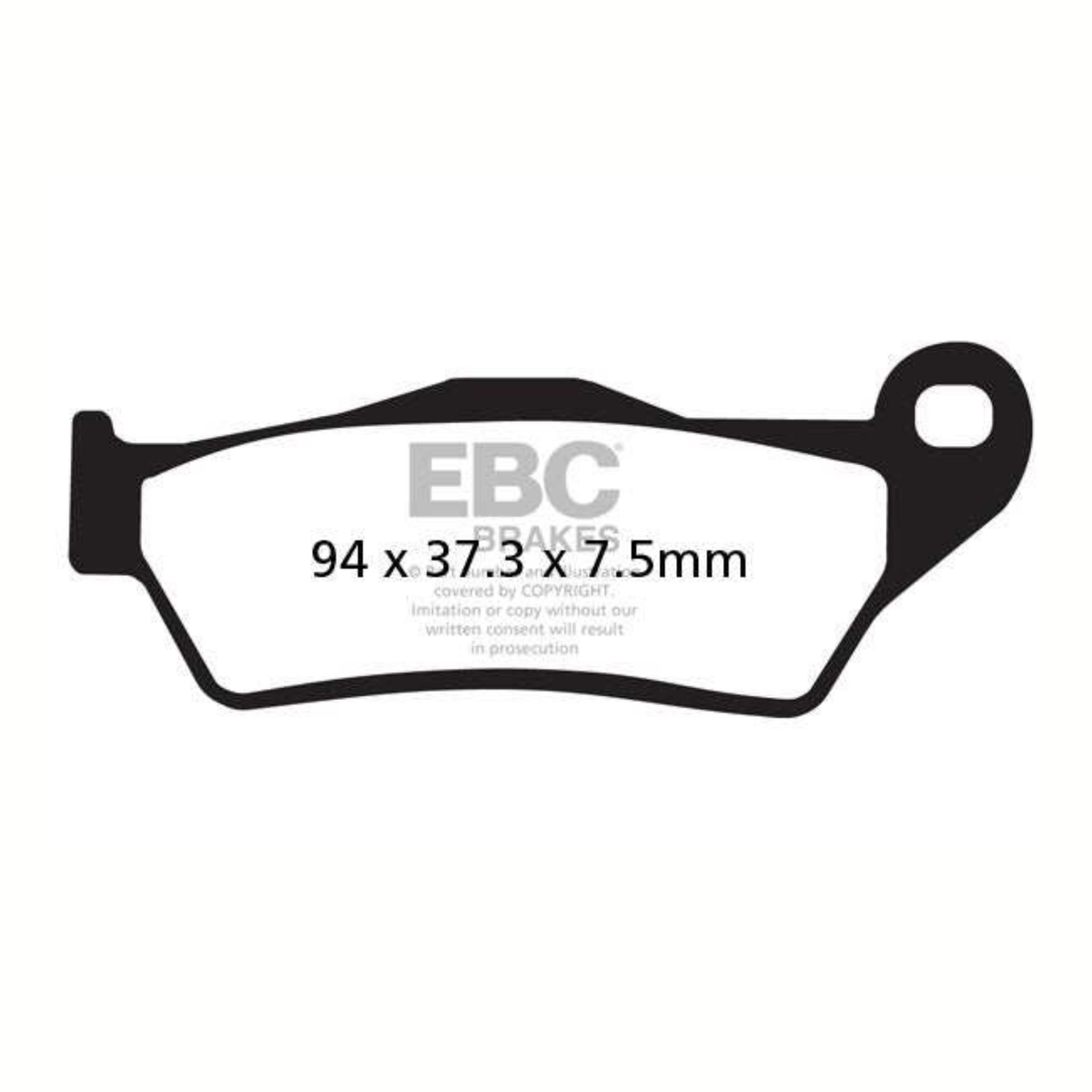 EBC Royal Enfield Super Meteor 650 (2023 Onwards) Fully Sintered Brake Pads