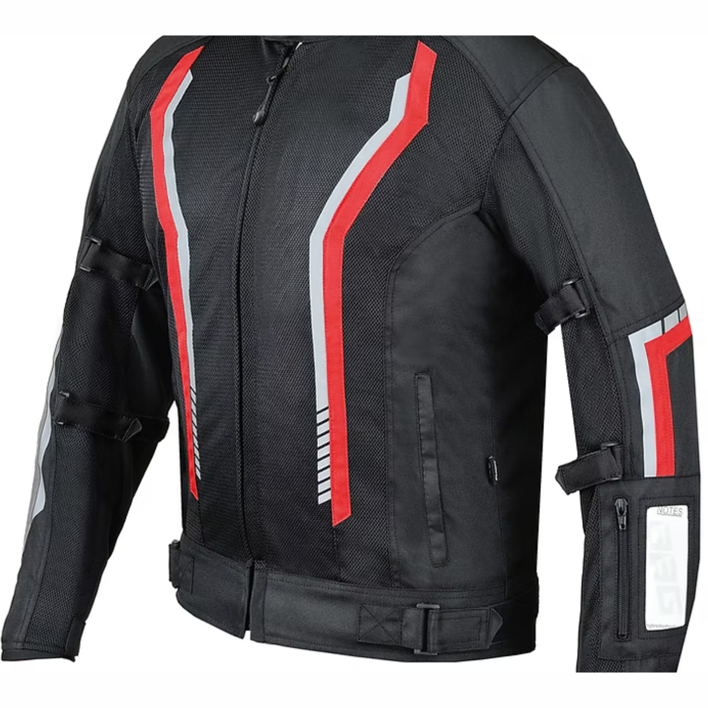 BBG Xplorer Riding Jacket with Liner - Red