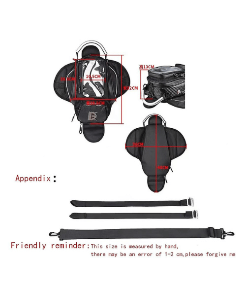 Ghost Racing Motorcycle Universal Tank Bag