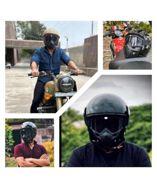 Moto Arch Google Mask - Clear
