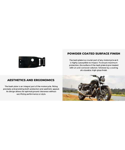 Auto Engina Honda H’ness CB 350 Bash Plate