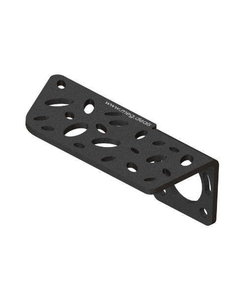 Meg Pillion Footrest for Mahindra Mojo - Stone Black