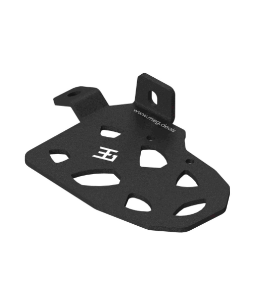 Meg Pillion Footrest for Suzuki Gixxer SF250 - Stone Black