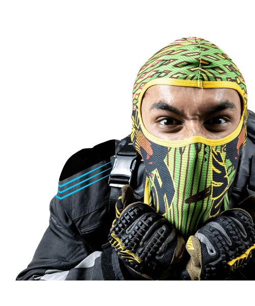 Tiivra Howl Balaclava - Green