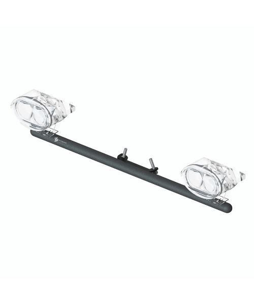 Meg Foglamp Mount for KTM BMW G310R - Stone Black