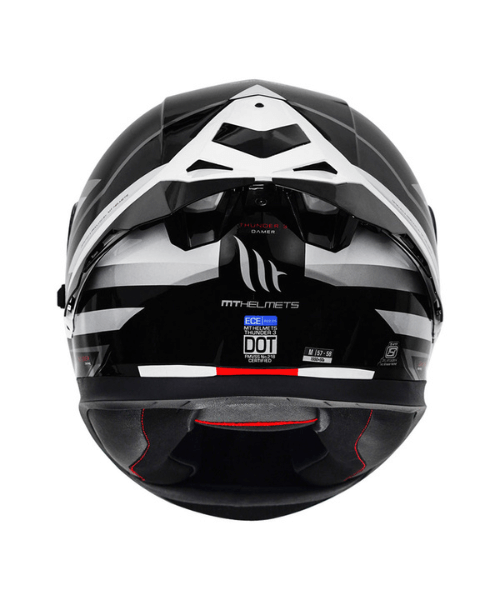 MT Thunder 3 SV Pro Damer Gloss Helmet - White