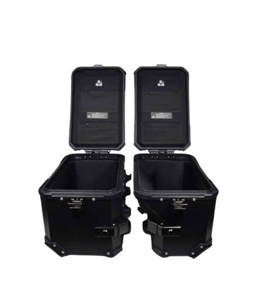 Moto Vanguard MVG 46L Panniers - Black