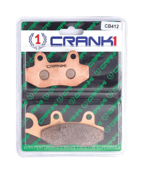 Crank1 Fully Sintered H2 Series Brake Pads for Triumph Bonneville T100 (2017 Onward)
