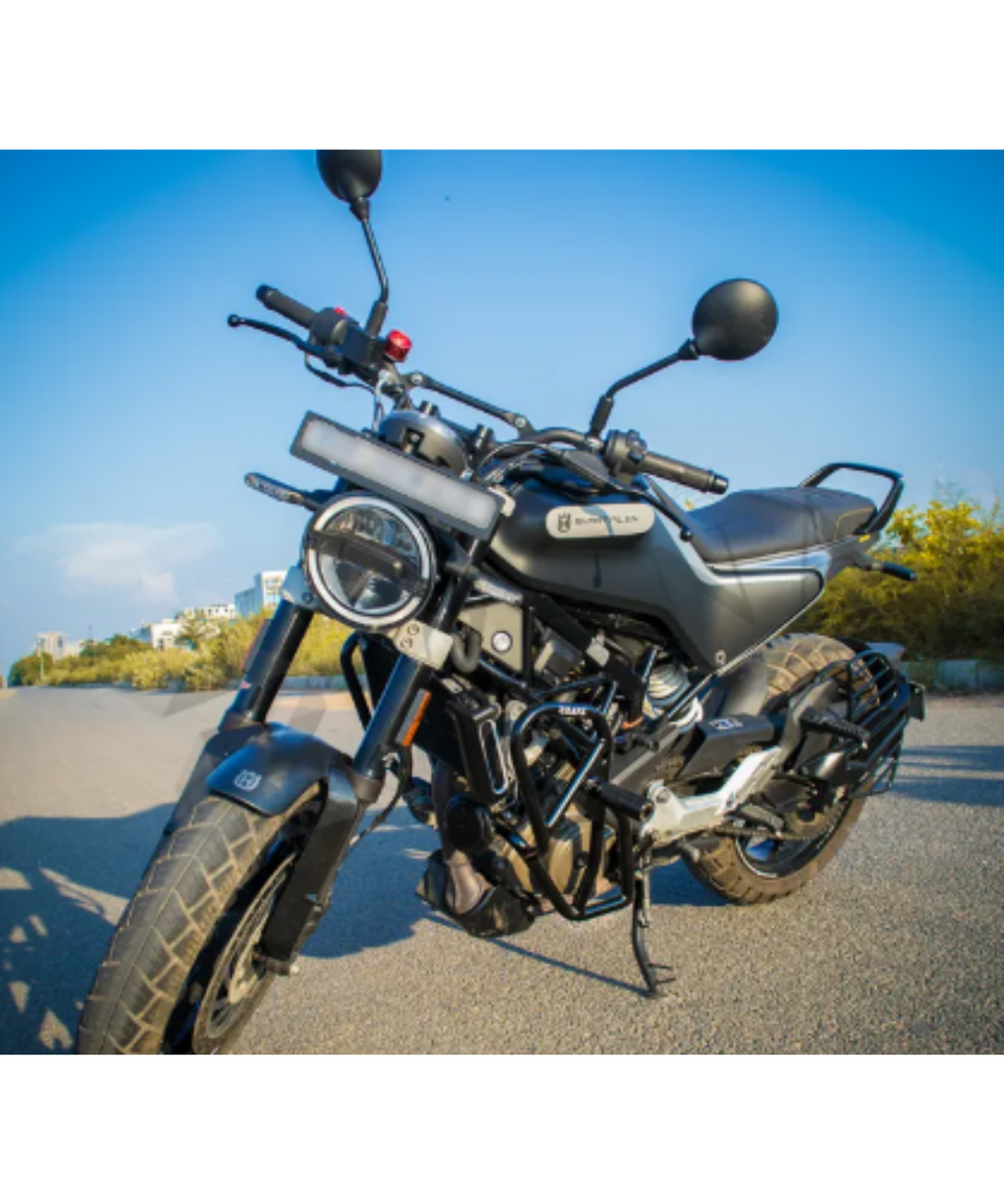 Zana Husqvarna Crash Guard with Slider - ZI-8107 - Zana