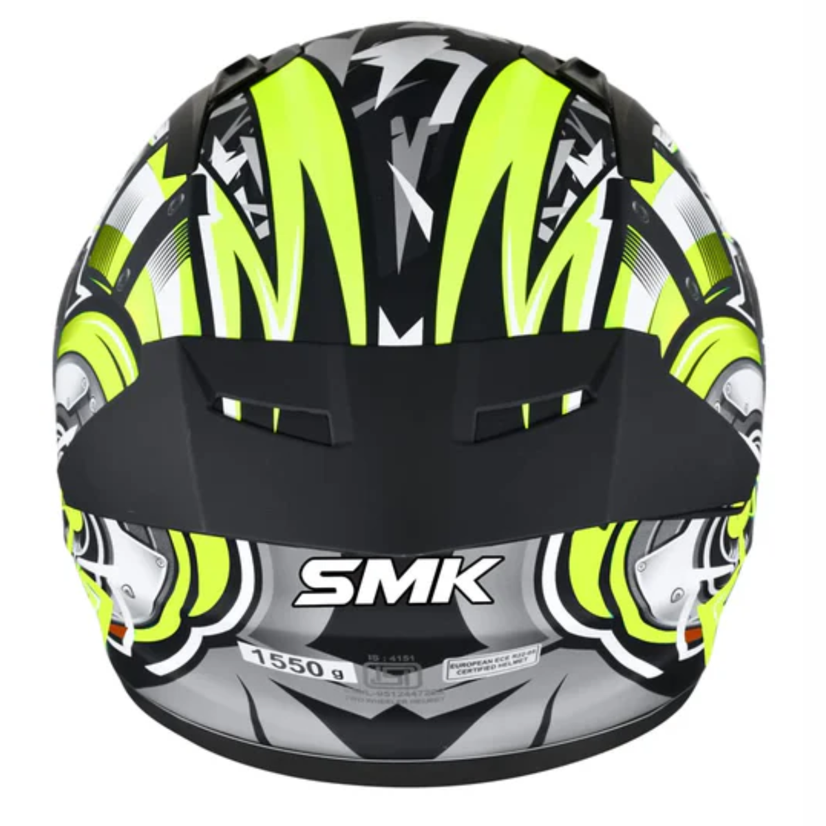 SMK Stellar Sports Turbo Graphics MA246 Helmet - SMK