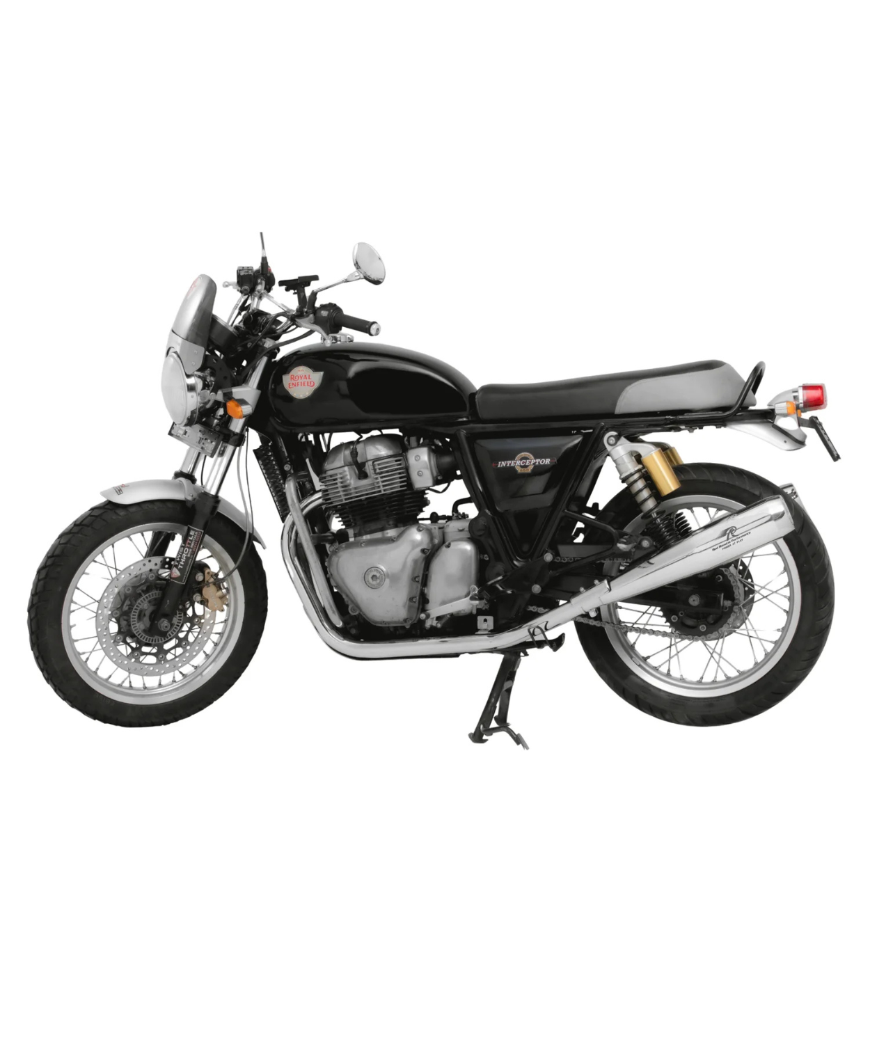 Red Rooster Performance Stellar Pro Exhaust For Royal Enfield Interceptor 650 / GT 650 - Silver Polish