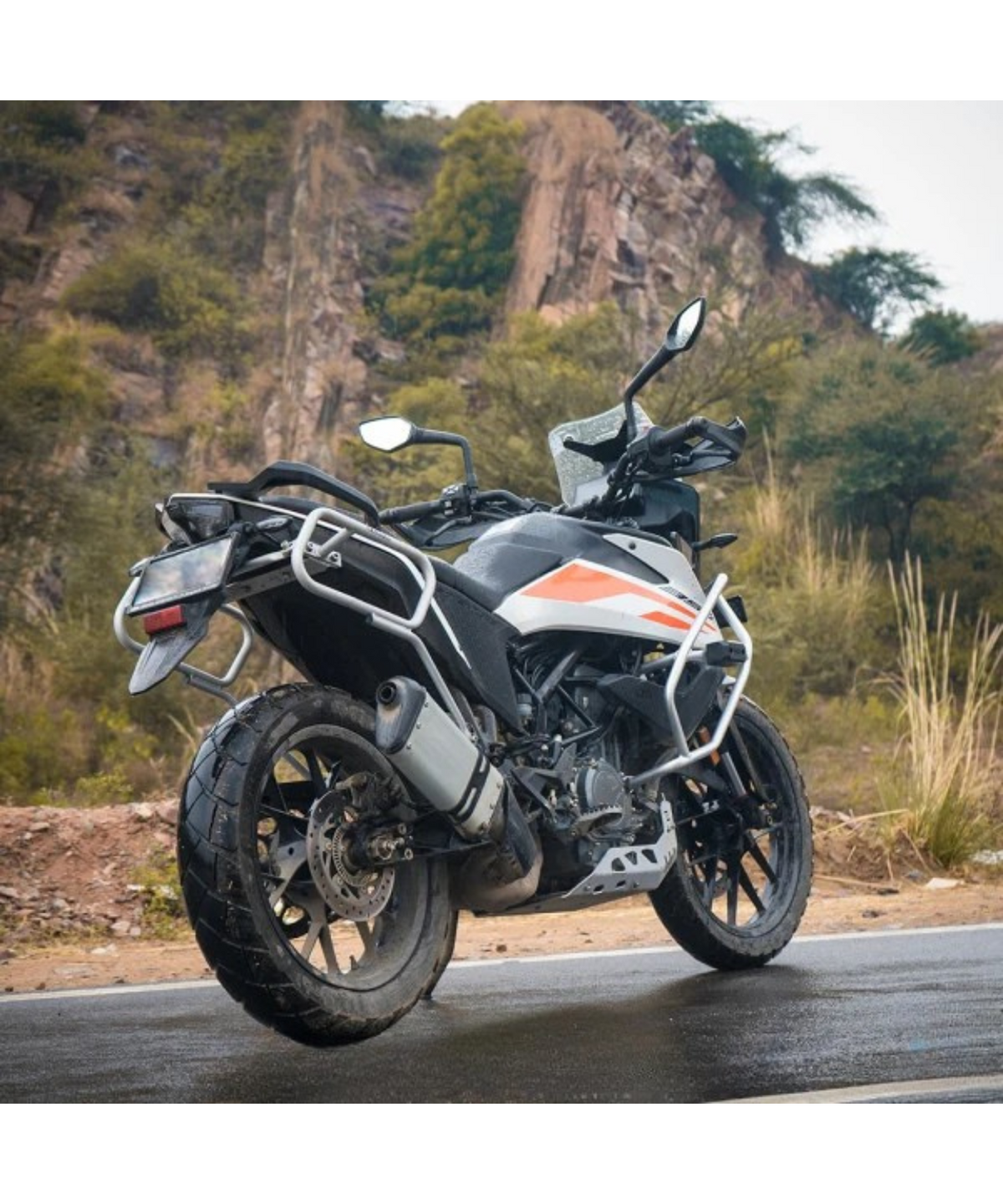 Zana KTM ADV 390 (2025) Saddle Stay - Silver - ZI-8123 - Zana