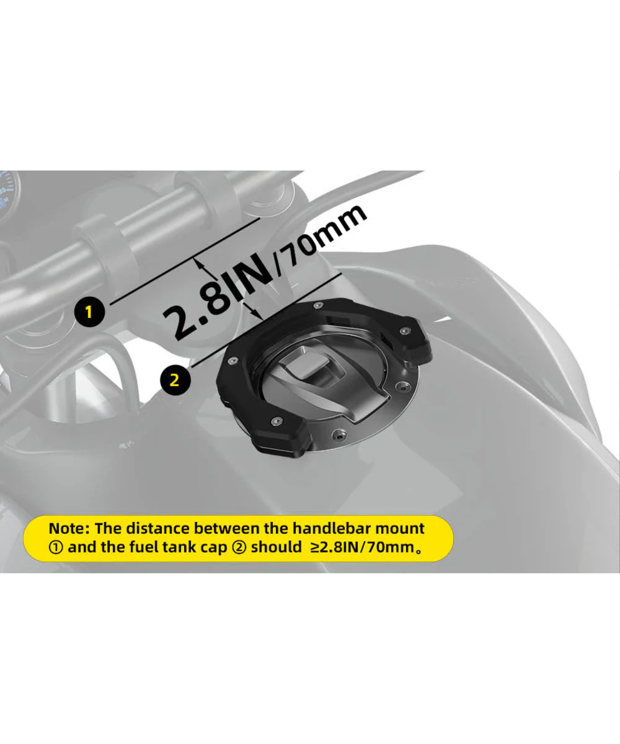 Rhinowalk Mechanic Series X Magnetic Tanklock Bag 5.6L - Black - MJX2011BK (Tanklock Ring Sold Separately)