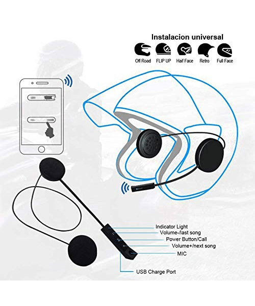 bluetooth headset for icon helmet Buy Helmet Bluetooth Headset – Bikester Global