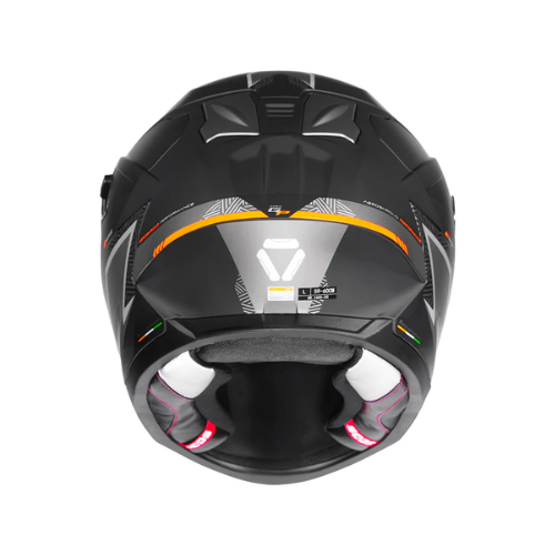 Korda Sonic Rapide Helmet - Matt Black Orange