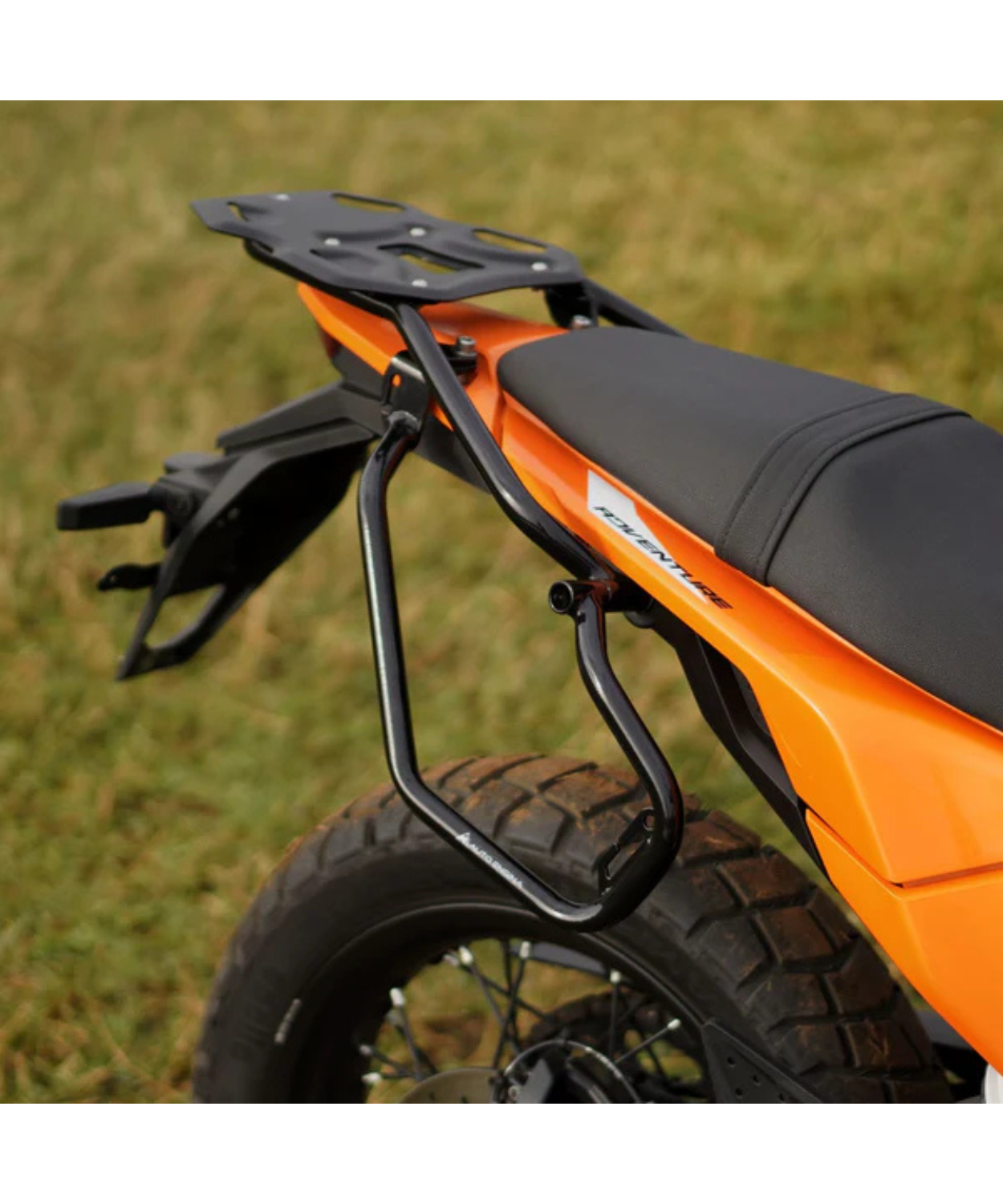 Auto Engina Saddle Stay Top Rack for 2025 KTM 390 Adventure X/S - Black