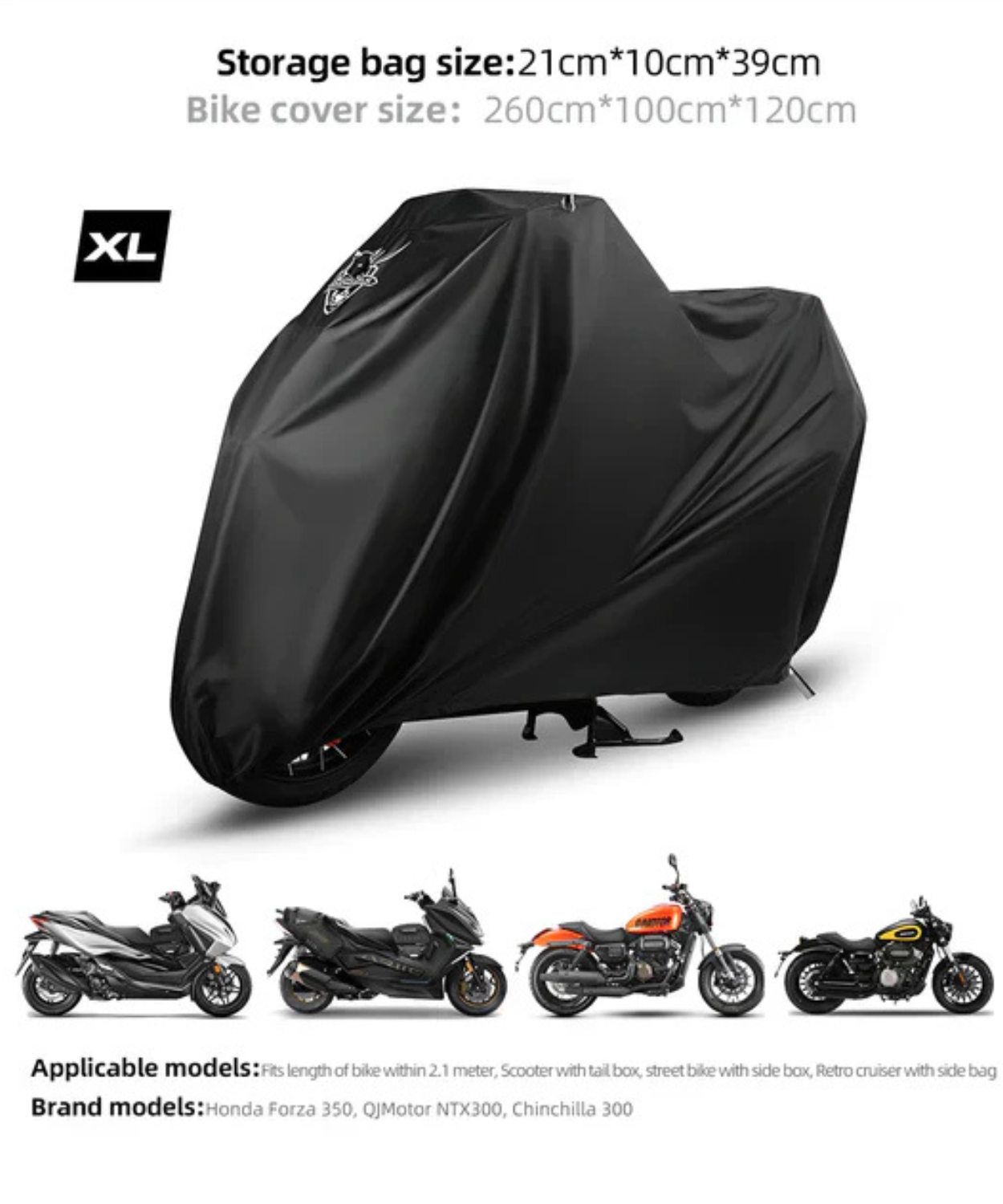 Rhinowalk Waterproof Bike Cover - XL - F1003