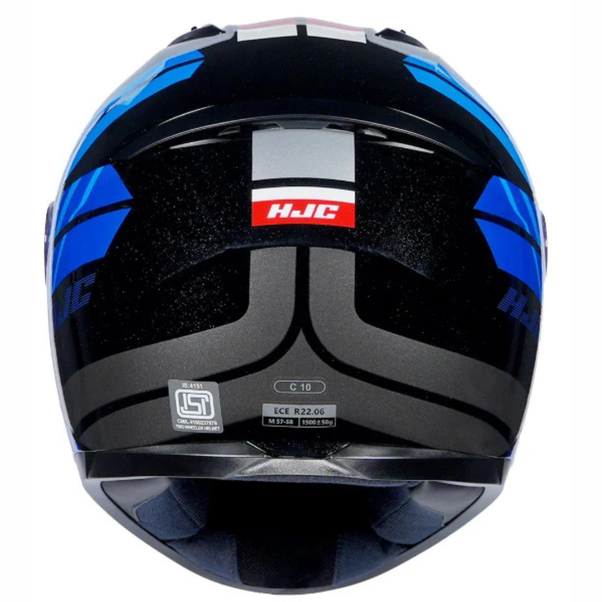 HJC C10 Hiper MC21 Helmet - Black Red Blue - HJC