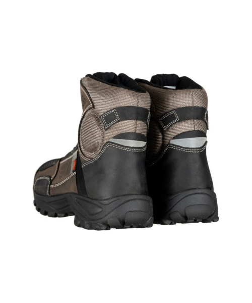 Amaroq Savage Motorcycle Riding Boots - Grey Black - Amaroq