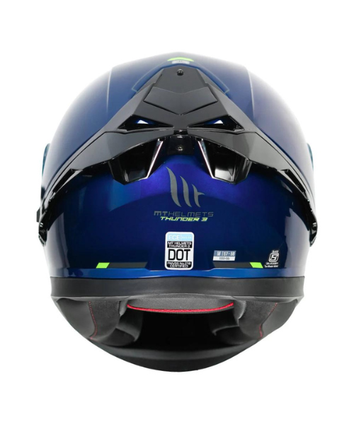 MT Thunder3 Pro Helmet - Solid Gloss Blue