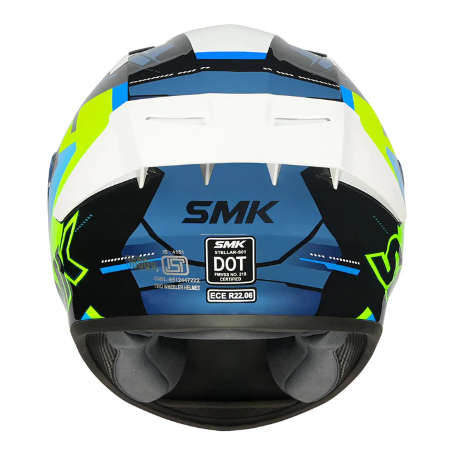 SMK Stellar Sports K-Power Graphics MA245 Helmet