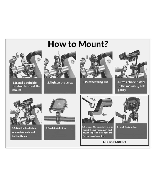 Yellowfin Jaw grip without charger for Bikes Cycles Scooter - M8S Silver