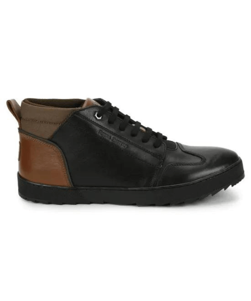 Royal Enfield Hanker Riding Boots - Black Khaki