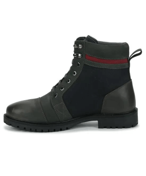 Royal Enfield Miler Riding Boots - Charcoal Navy
