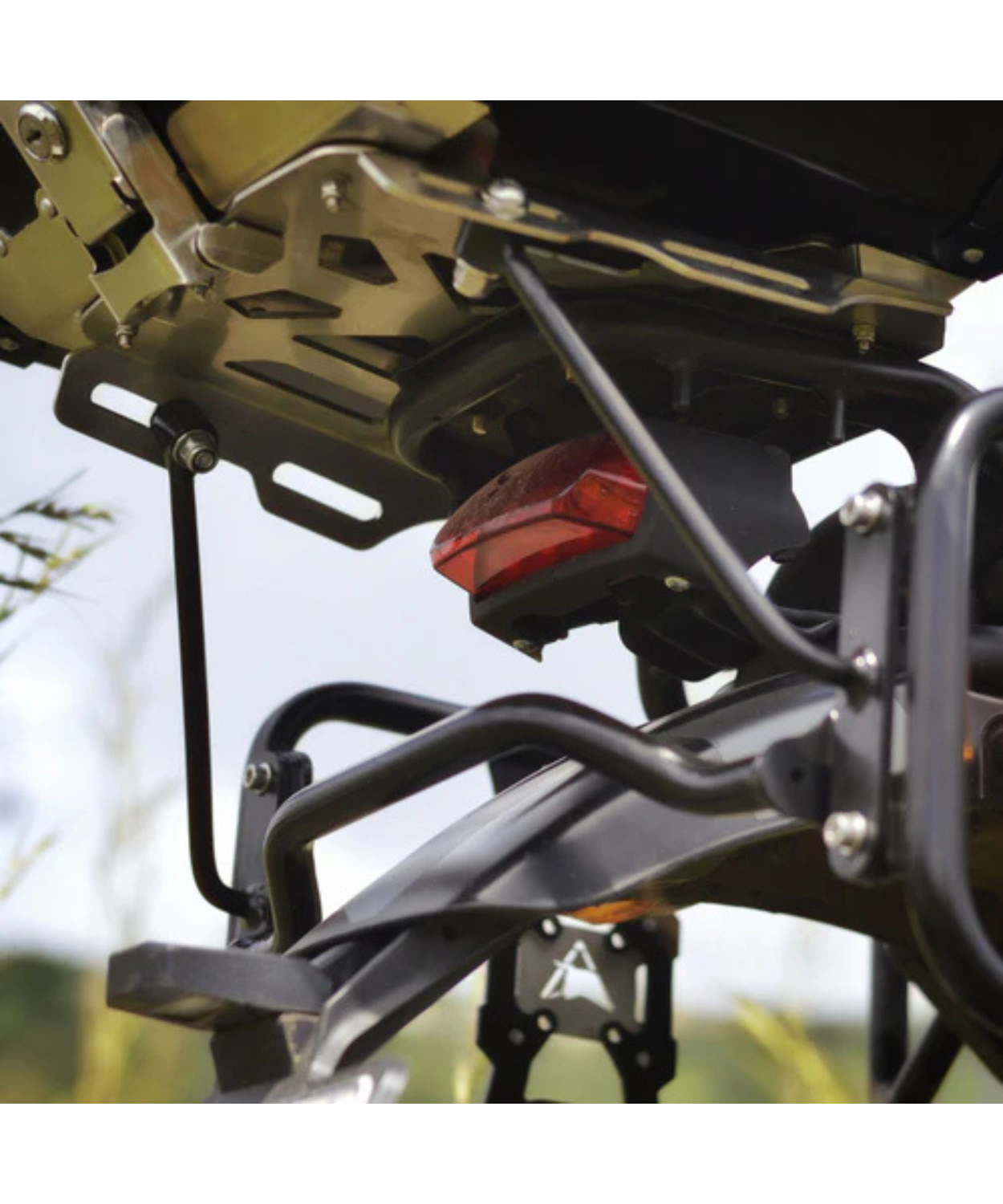 Auto Engina Top Rack for Royal Enfield Himalayan 411 - Silver