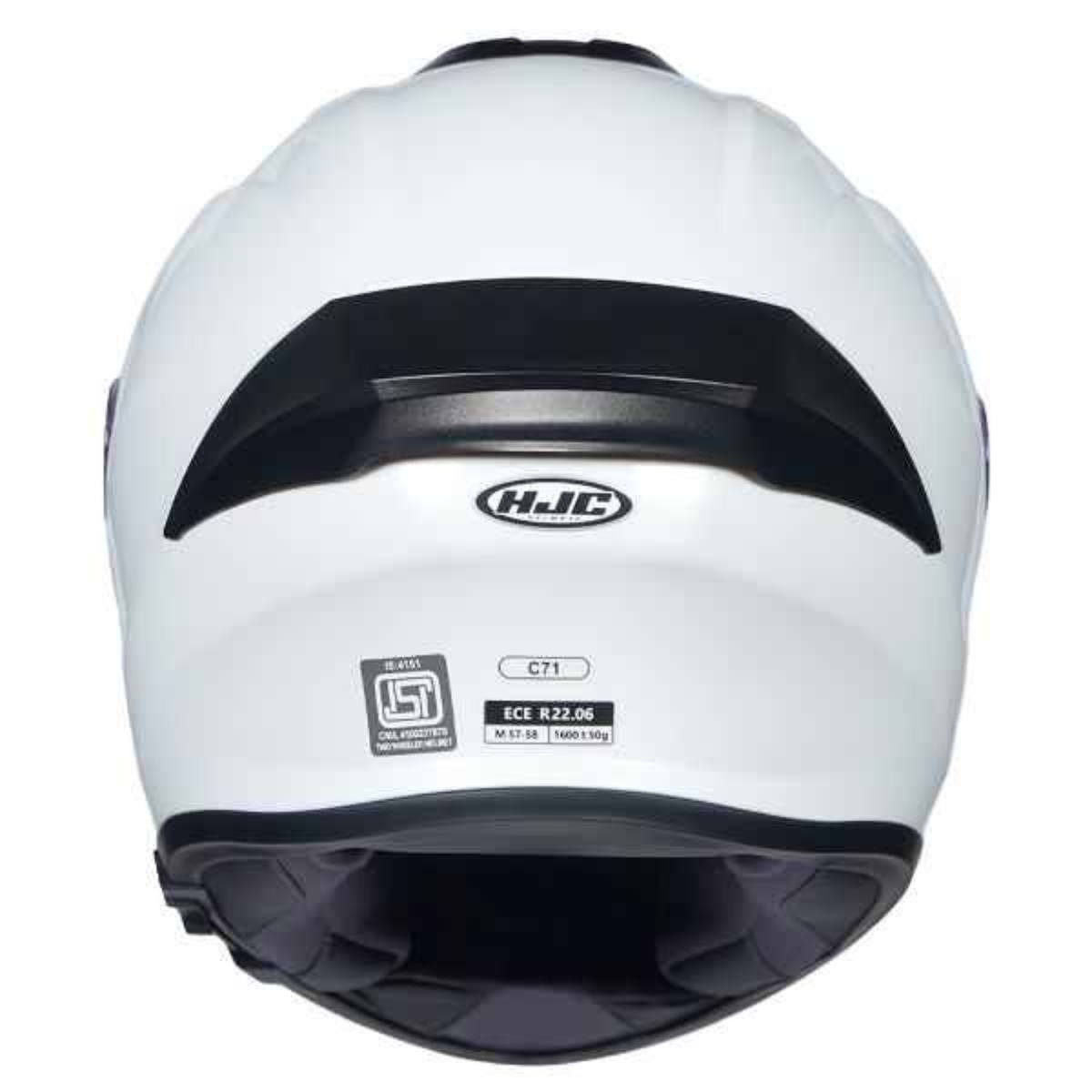 HJC C71 (C7X) Solid Pearl Helmet - White - HJC