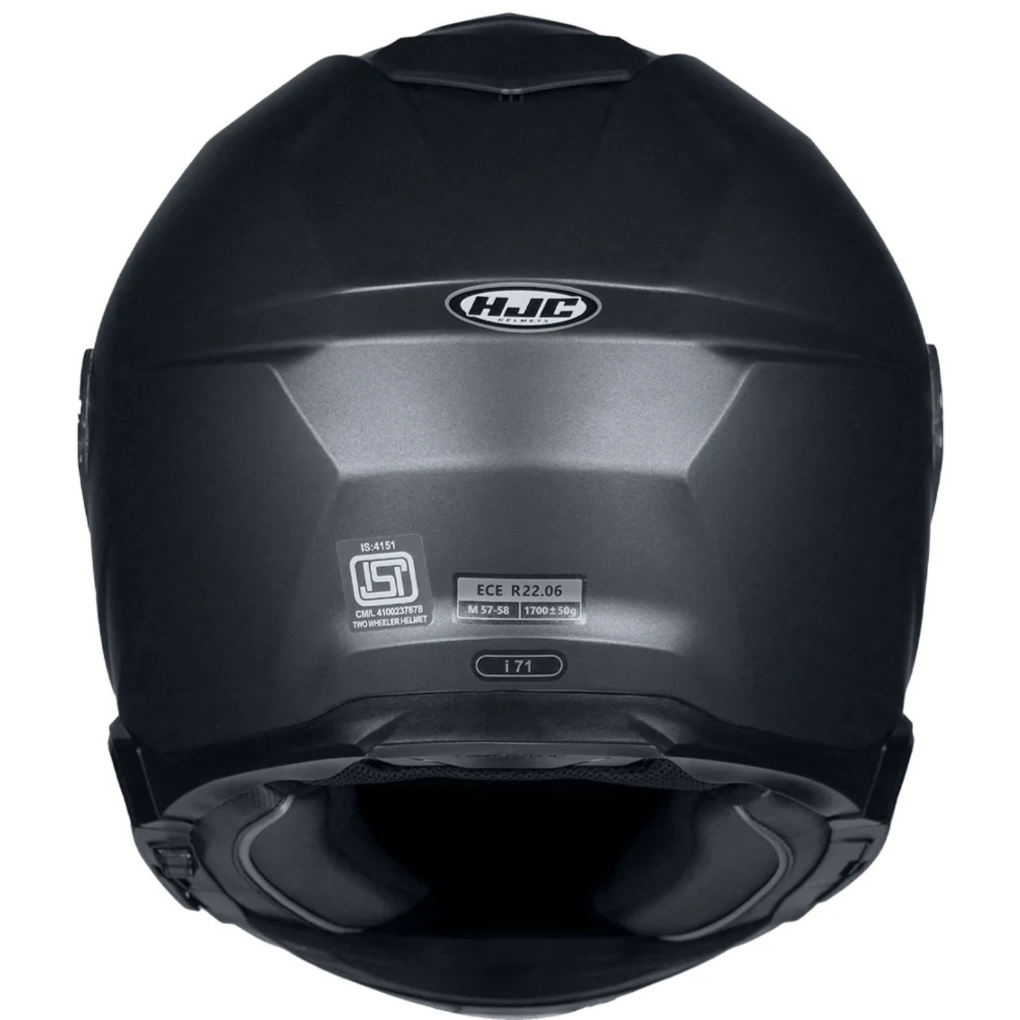 HJC I71 Semi Flat Helmet - Black