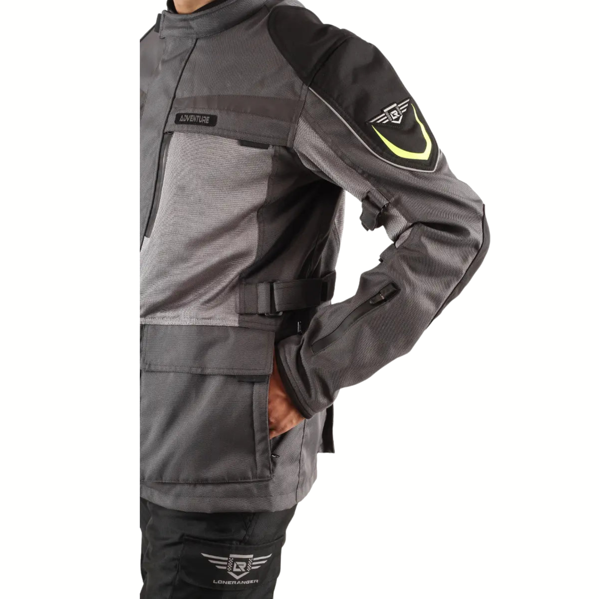Lone Ranger Adventure Touring Riding Jacket - Grey