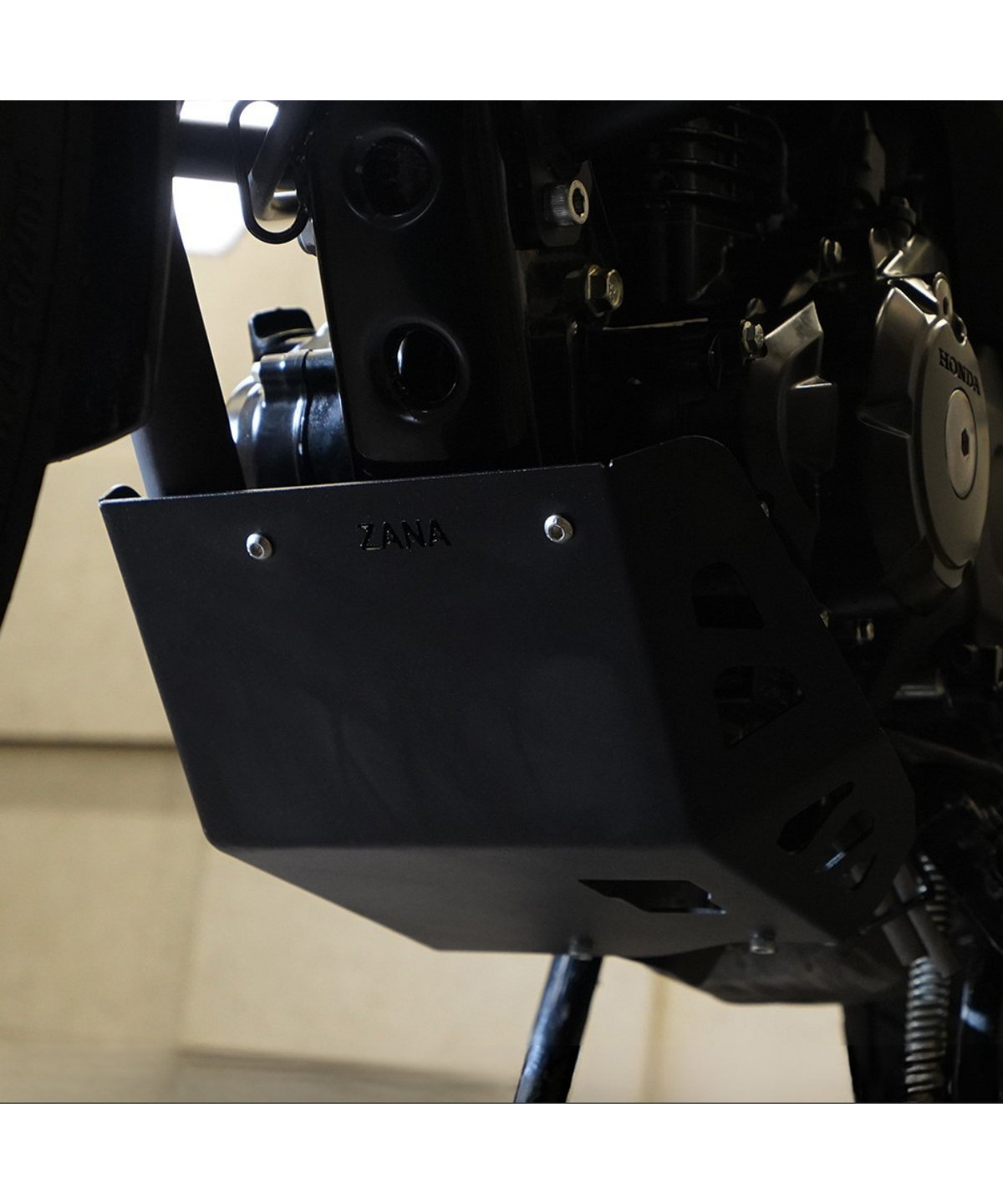 Zana Honda CB 200X Bash Plate - Black - ZI-8503 - Zana