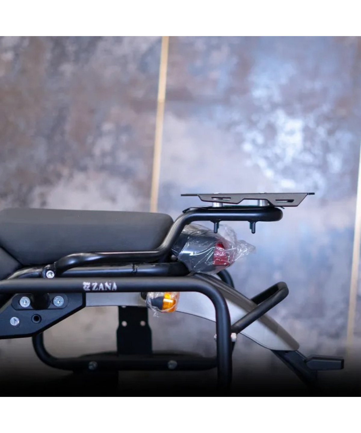 Zana Royal Enfield Himalayan BS6 (2021) Top Rack MS Plate Small - ZI-8077 - Zana