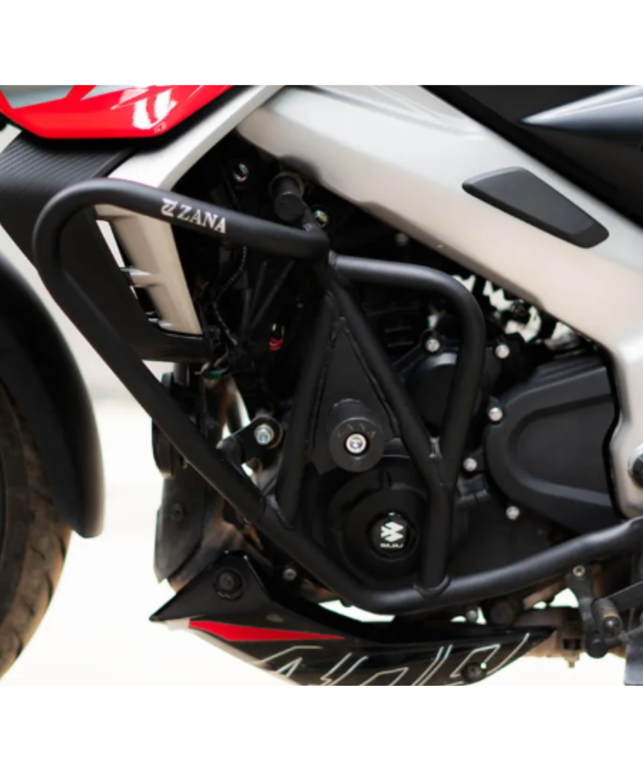 Zana Crash Guard with Slider for Pulsar NS400z - ZI-8510