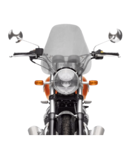 VisorBros Touring Windscreen for Royal Enfield Interceptor / Continental GT 650 - Clear