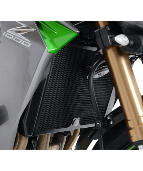 R & G Radiator Guard for Kawasaki Ninja 1000/SX/ Z1000 /Z800/ NINJA 1000SX/ VERSYS 1000 - RAD0090BK