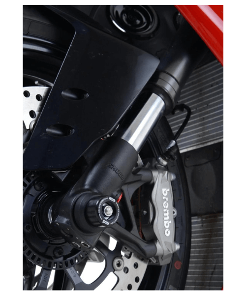 R & G Fork Protector for Ducati Panigale V4 /899/959/1199/1199S/1199R/1299/1299S (All Years) - FP0171BK