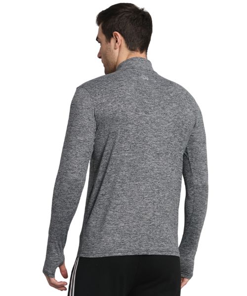 Reccy Men’s Nomadic Full Sleeves T Shirt - Charcoal Gray