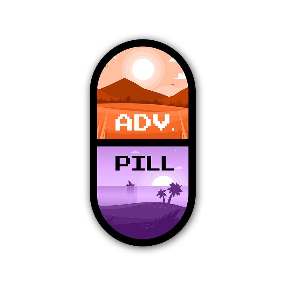 ADV pill Sticker