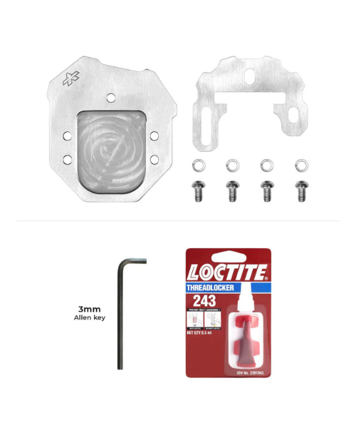 Viaterra RE Hunter 350 Sidestand Shoe - Silver